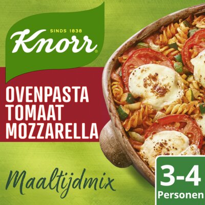 pdp-image-Knorr Maaltijdmix ovenpasta tomaat mozzarella