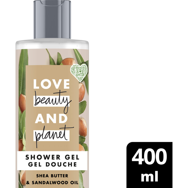 Een afbeelding van Love Beauty & Planet Majestic moisture showergel