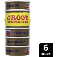 Een afbeelding van Unox Leverpastei 6-pack