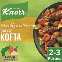 Een afbeelding van Knorr Wereldgerechten Griekse kofta