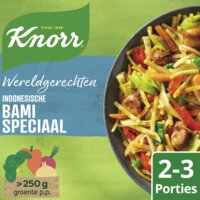 Een afbeelding van Knorr Wereldgerechten Indonesische bami