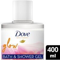 Een afbeelding van Dove Caring bath almond cream hibiscus