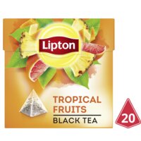 Een afbeelding van Lipton Black tea tropical fruit