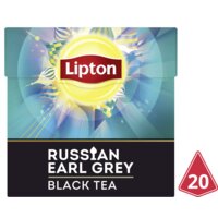 Een afbeelding van Lipton Russian earl grey black tea lemon