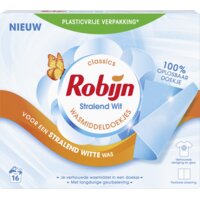 Een afbeelding van Robijn Wasmiddeldoekjes stralend wit