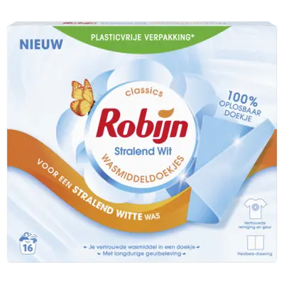 pdp-image-Robijn Wasmiddeldoekjes stralend wit