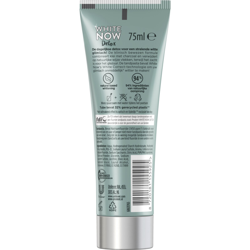 Een afbeelding van Prodent White now detox