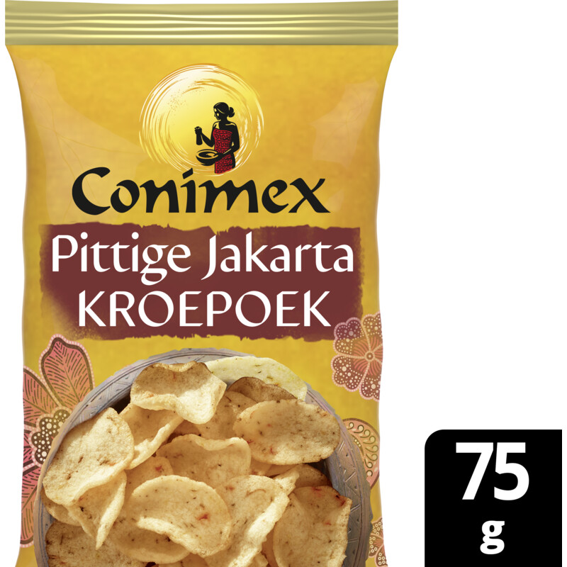 Een afbeelding van Conimex Pittige kroepoek Jakarta