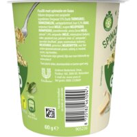 Een afbeelding van Unox Volkoren goodpasta spinazie kaas