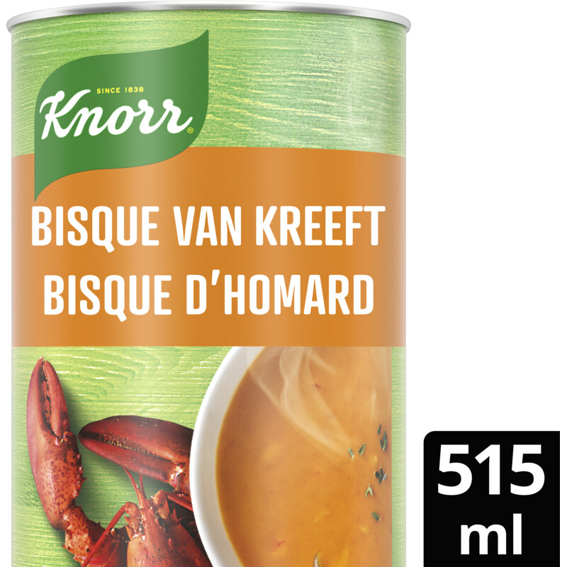 Een afbeelding van Knorr Kreeftensoep bel