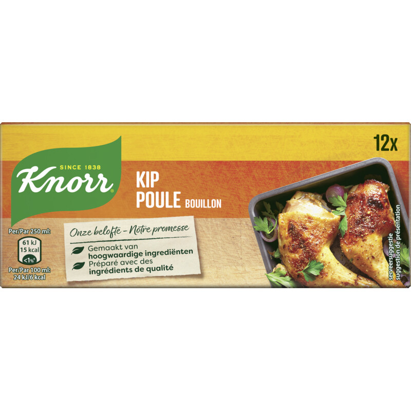 Een afbeelding van Knorr Bouillon kip bel