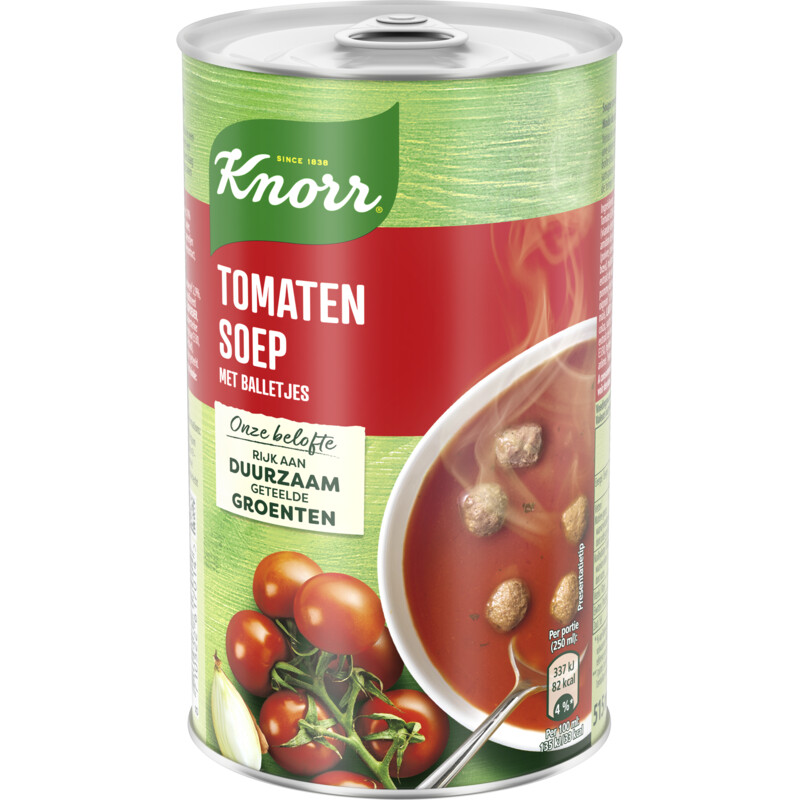 Een afbeelding van Knorr Tomatensoep extra bal BEL