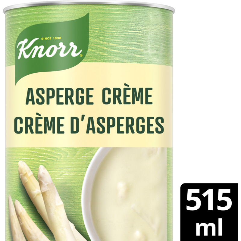 Een afbeelding van Knorr Aspergecrèmesoep blik BEL