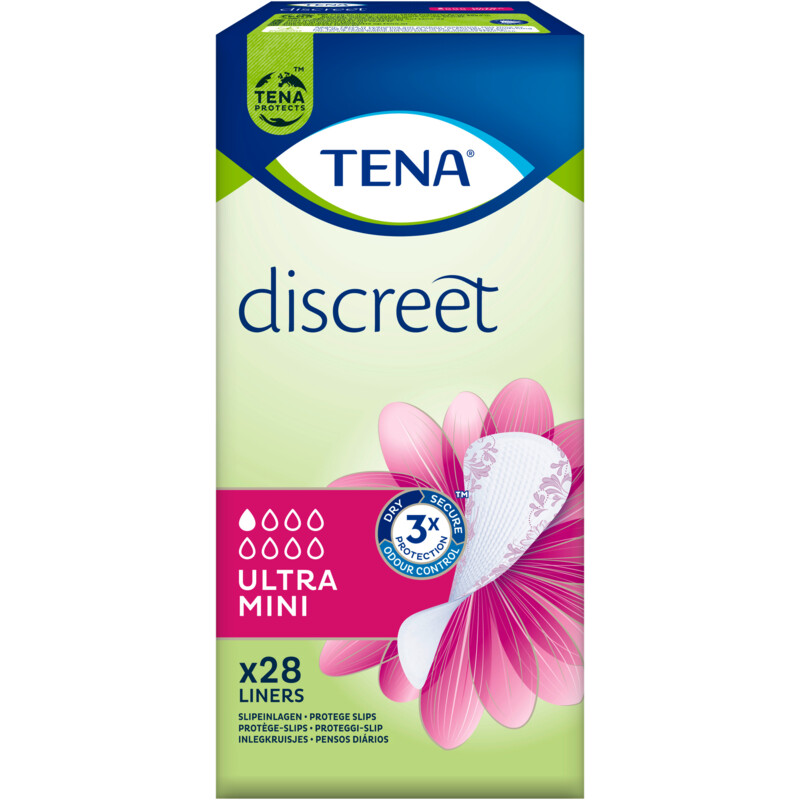 Een afbeelding van Tena Discreet ultra mini inlegkruisjes