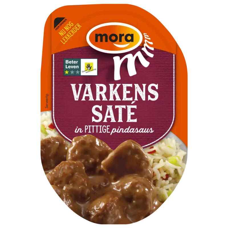 Mora Varkenssaté pittige pindasaus