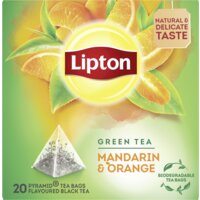 Een afbeelding van Lipton Green tea mandarin & orange