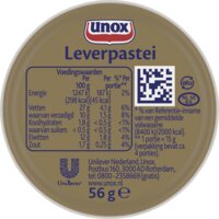 Een afbeelding van Unox Leverpastei 3-pack