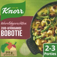 Een afbeelding van Knorr Wereldgerechten zuid-afrikaanse bobotie
