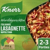 Een afbeelding van Knorr Wereldgerechten lasagnette napoletana