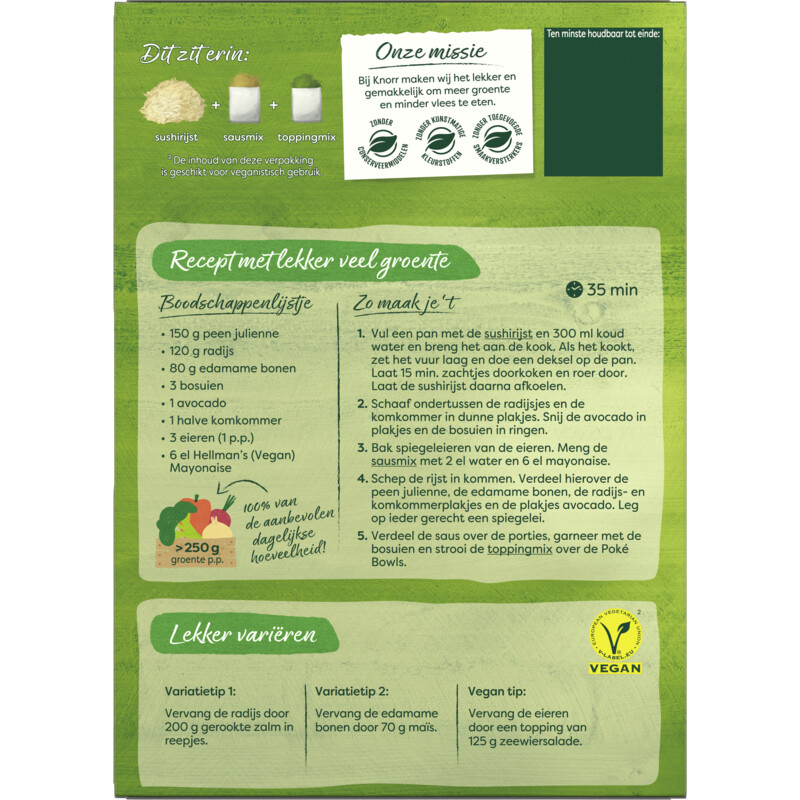Een afbeelding van Knorr Foodtrips poke bowl