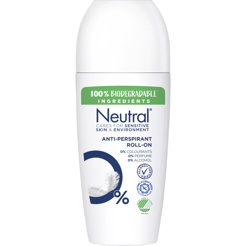 Een afbeelding van Neutral Sensitive skin anti-transpirant roller