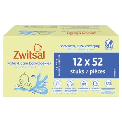 pdp-image-Zwitsal Water&care babydoekjes zwitsal geur