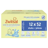 Zwitsal Water&care babydoekjes zwitsal geur