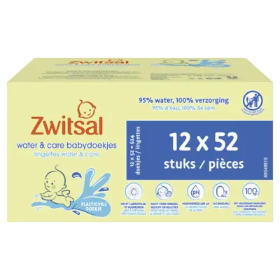 pdp-image-Zwitsal Water&care babydoekjes zwitsal geur