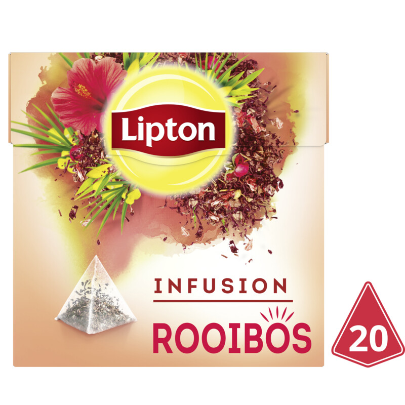 Een afbeelding van Lipton Infusie rooibos no caffeine