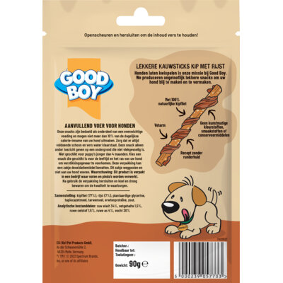 pdp-image-Good boy Lekkere kauwsticks kip met rijst