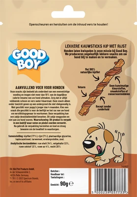 pdp-image-Good boy Lekkere kauwsticks kip met rijst