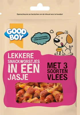 pdp-image-Good boy Lekkere snackworstjes in een jasje