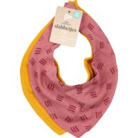 Afbeelding van Etos Slabset wafel mauve / oker een maat