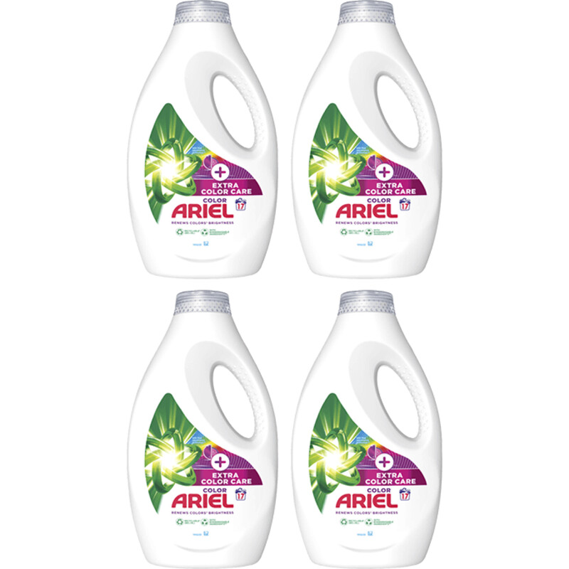 Een afbeelding van Ariel Vloeibaar+ Color Care 4-pack