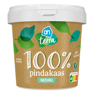 pdp-image-AH Terra Plantaardig 100% pindakaas naturel