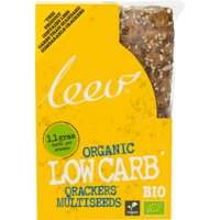 Een afbeelding van Leev Organic low carb crackers multiseeds