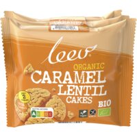Een afbeelding van Leev Organic caramel lentil cakes