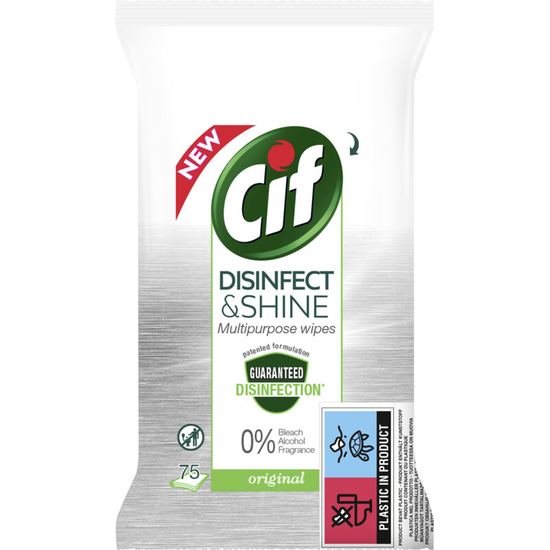 Cif Disinfect & shine multipurpose bestellen | Albert Heijn