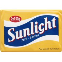 Een afbeelding van Sunlight Huishoudzeep 2x150G 24x