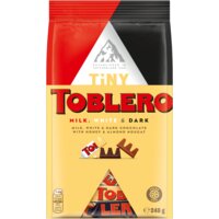 Een afbeelding van Toblerone Tiny mix milk dark white
