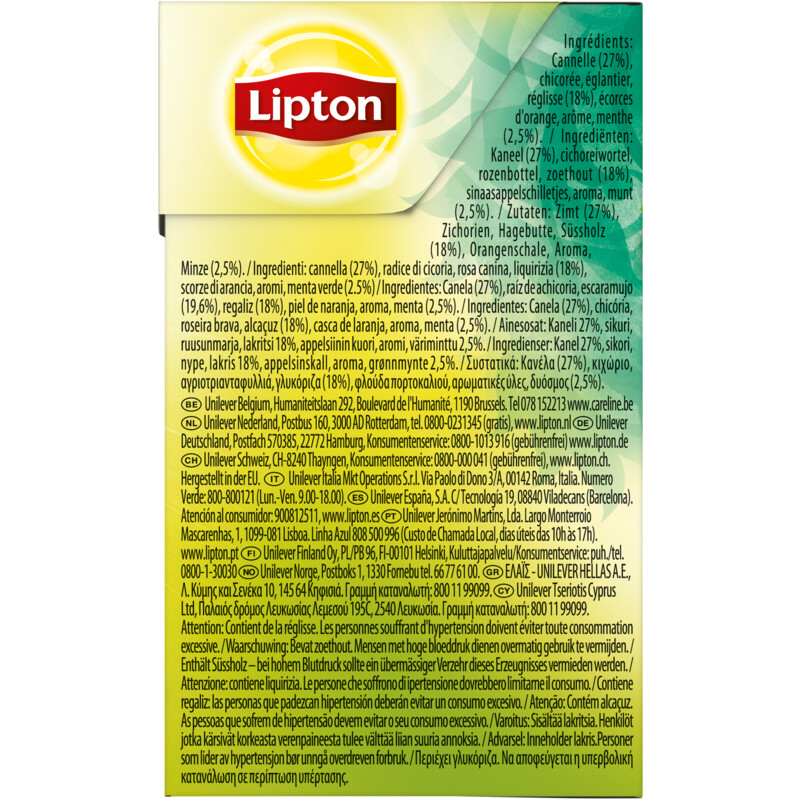 Een afbeelding van Lipton Morocco mint & spices