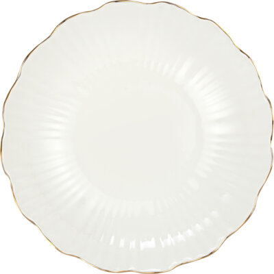 pdp-image-AH Schaal wit met gouden rand 26cm