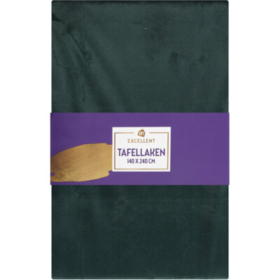 pdp-image-AH Tafelkleed velvet groen