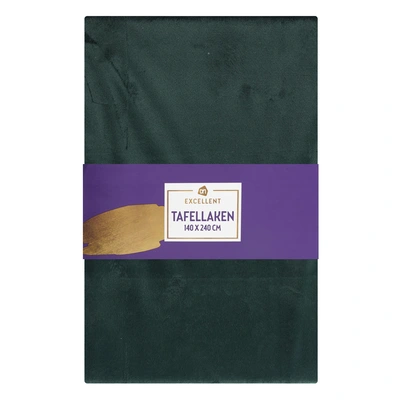 pdp-image-AH Tafelkleed velvet groen