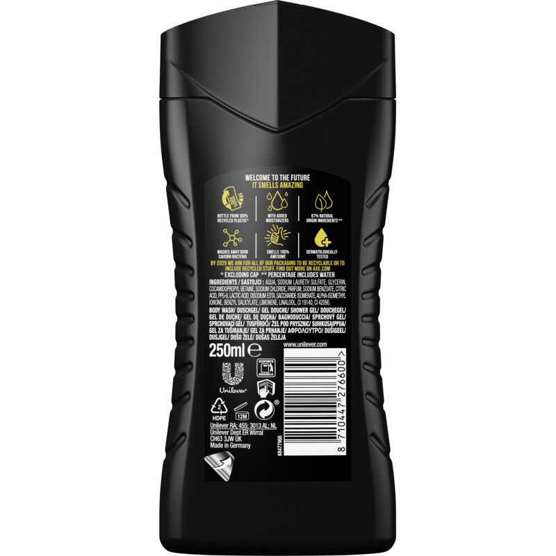 Een afbeelding van Axe Black showergel