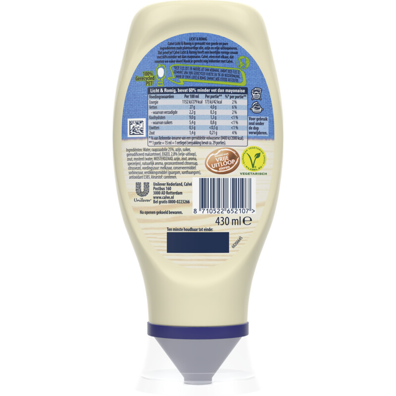 Een afbeelding van Calvé Mayonaise licht & romig