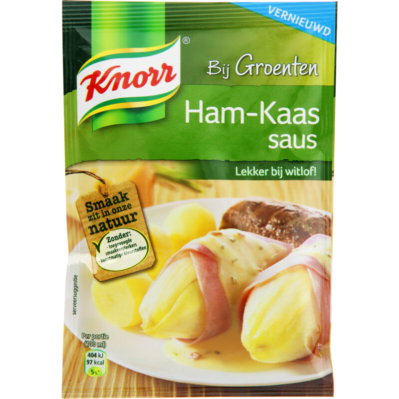 Een afbeelding van Knorr Saus ham kaas