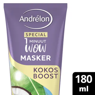 pdp-image-Andrélon Wow masker kokos boost