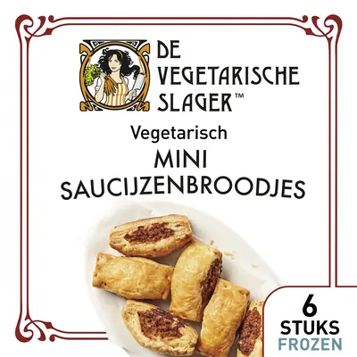 pdp-image-Vegetarische Slager Vegetarische mini saucijzenbroodjes