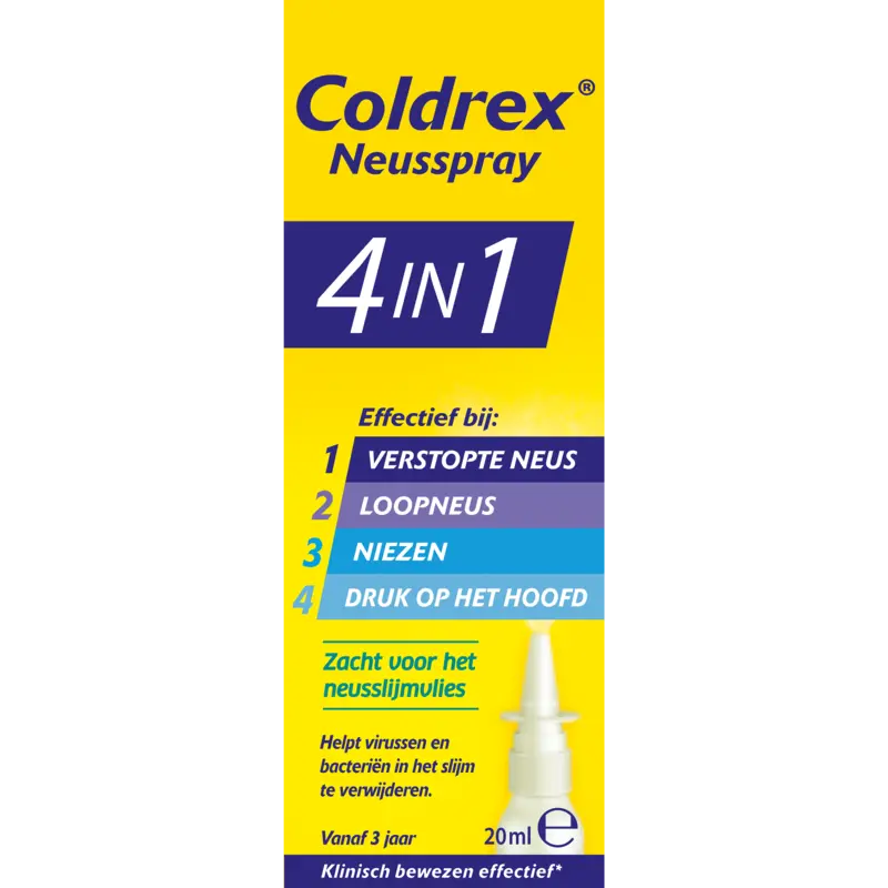 Hot Coldrex Coldrex 3-in-1 Neusspray, 20ml
